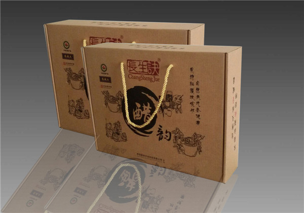 長(zhǎng)生訣食用醋禮品盒包裝案例